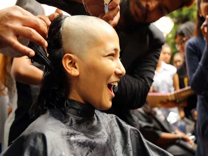 Tamilnadu cancer hair donation