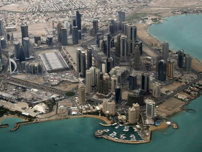 Qatar is on track to lose its status as the richest place in the world. (Reuters Photo)