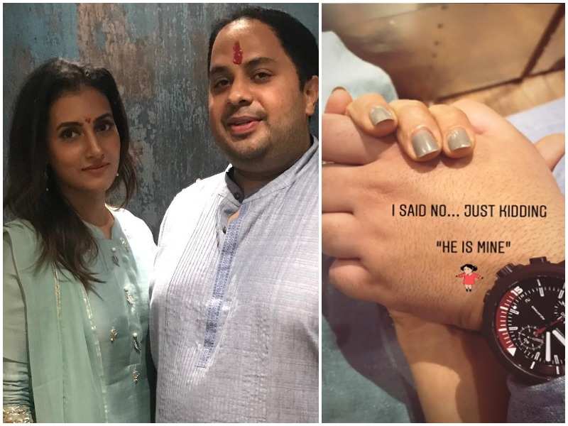 Ishqbaaz Fame Additi Gupta Gets Engaged Karan Patel Krystle Dsouza