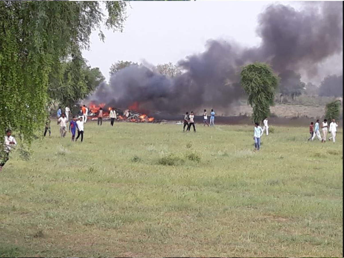 MiG 27 aircraft crashes in Jodhpur; no casualty reported