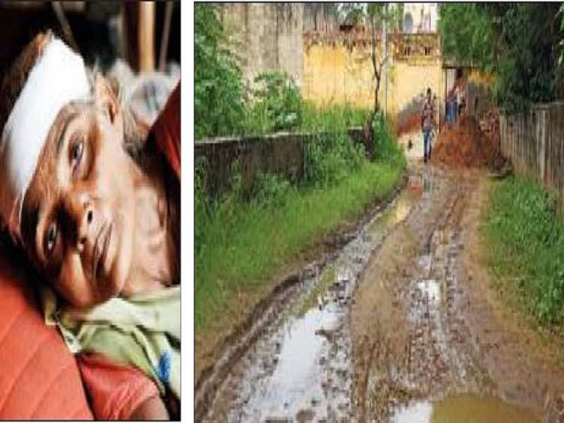 In Dadri, woman sells portion of her house to build a road