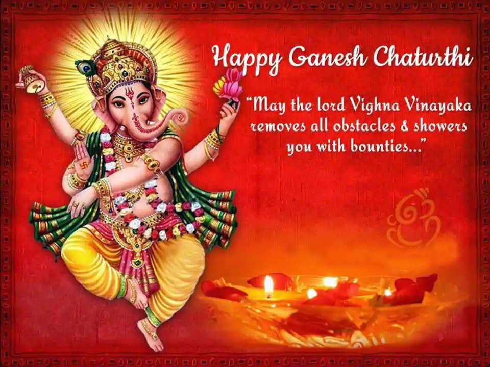 Happy Ganesh Chaturthi 2022: Images, Cards, GIFs, Pictures & Quotes |  Vinayaka Chavithi Status, Wishes, Quotes, SMS, Messages, Greetings, Photos,  Cards, Wallpaper | - Times of India