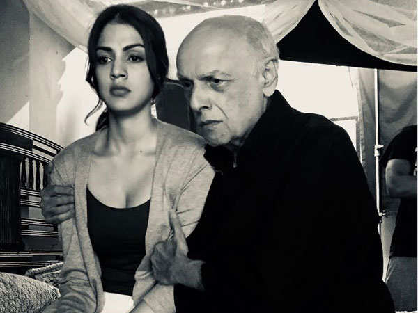 Image result for rhea chakraborty and mahesh bhatt