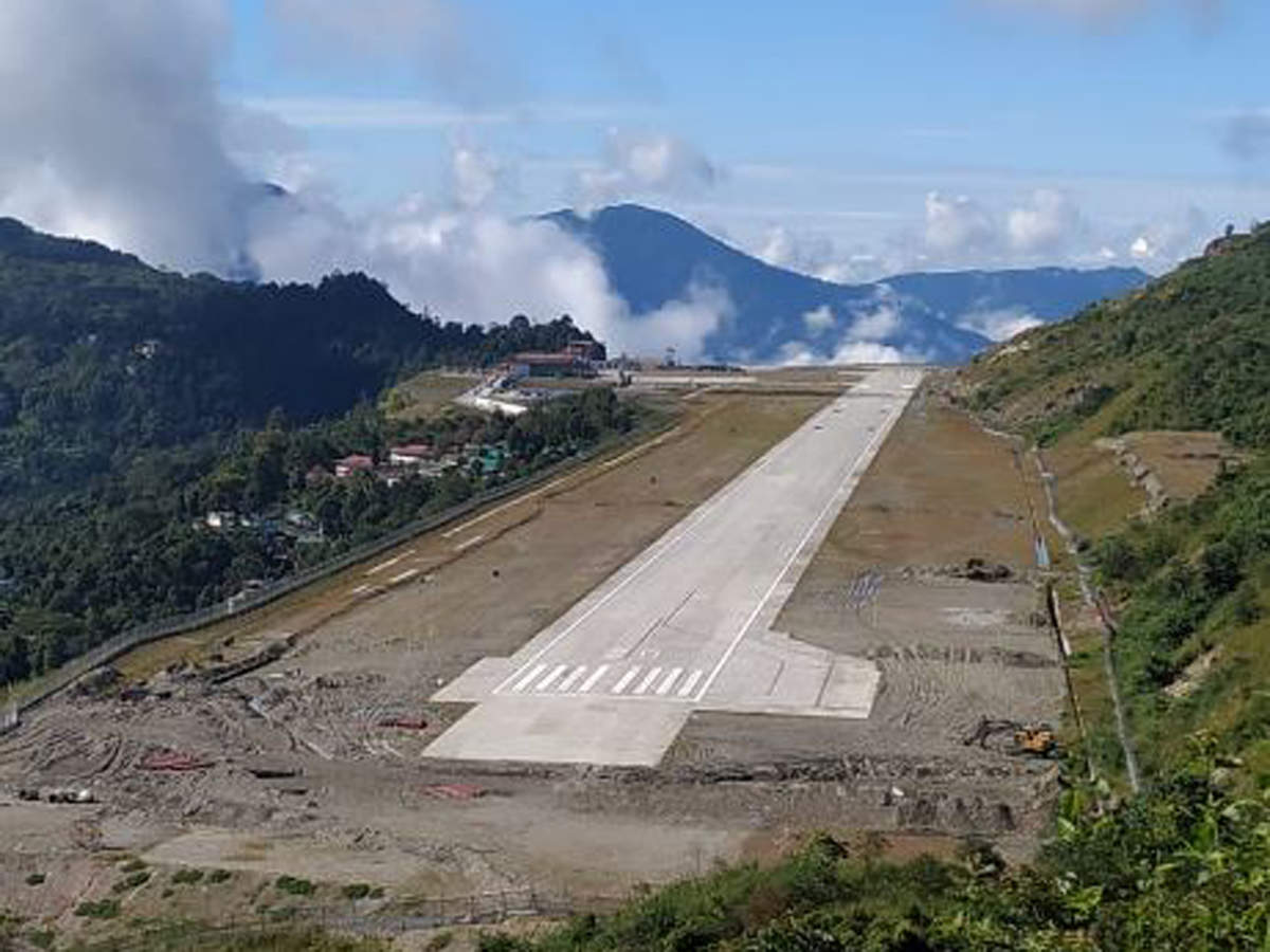PM Narendra Modi will inaugurate Sikkim's first airport on Monday. 