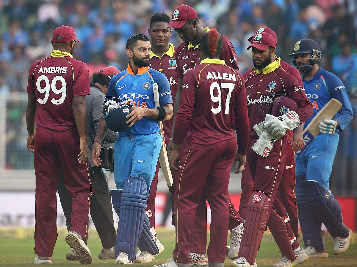 Ind vs WI Highlights 2018: India crush West Indies by 9 wickets, win series  3-1 | Cricket News - Times of India