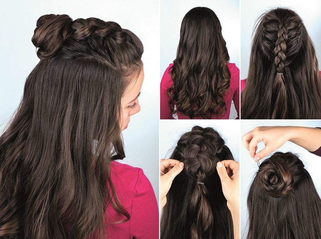 9 Simple and Beautiful Hairstyles for Farewell Party | Classic hairstyles,  Long hair styles, Easy hairstyles