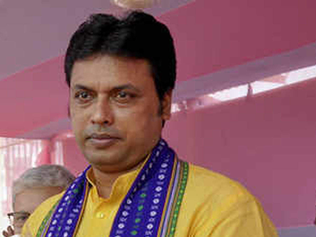  Tripura CM Biplab Kumar Deb (File photo)