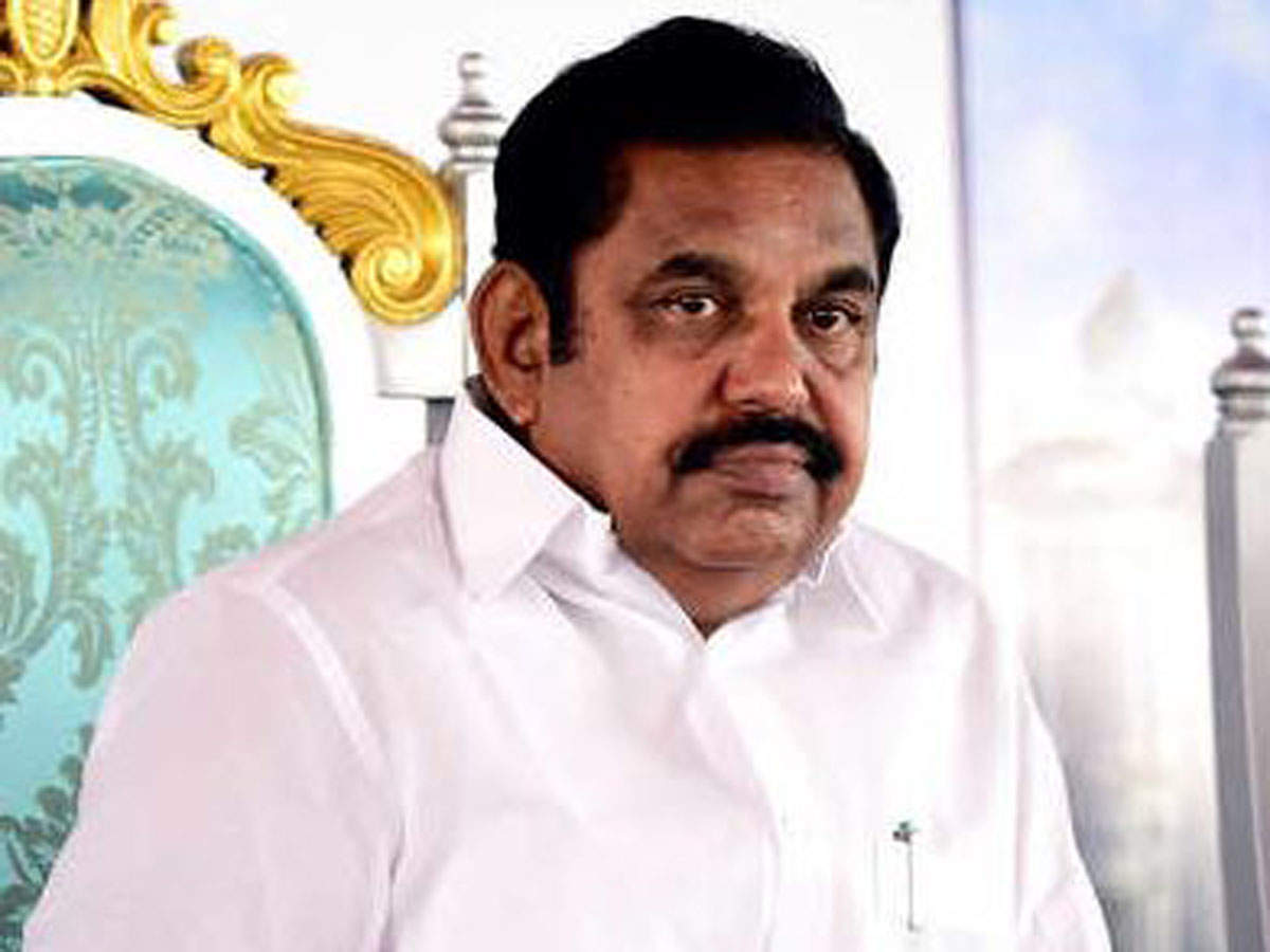  Tamil Nadu chief minister K Palaniswami 