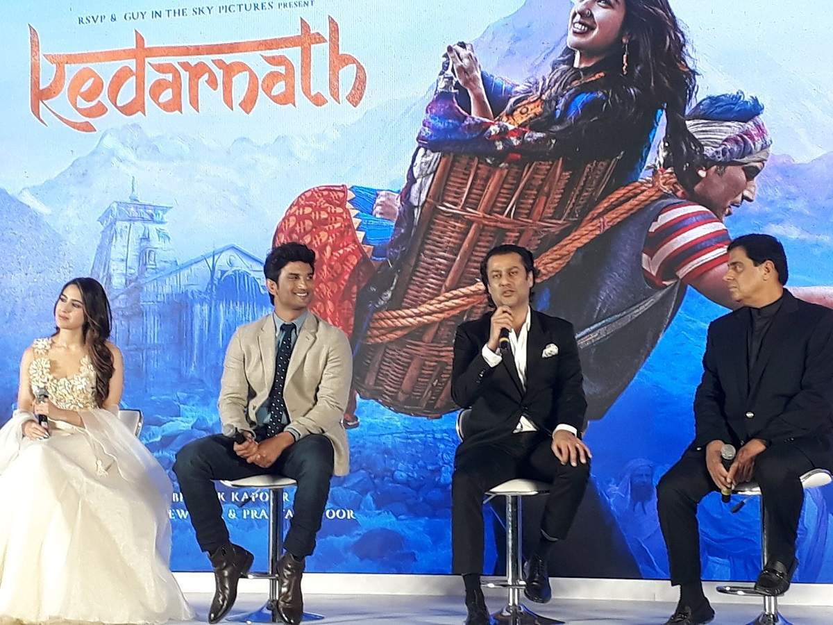 Kedarnath' trailer launch event: Sara Ali Khan and Sushant Singh ...