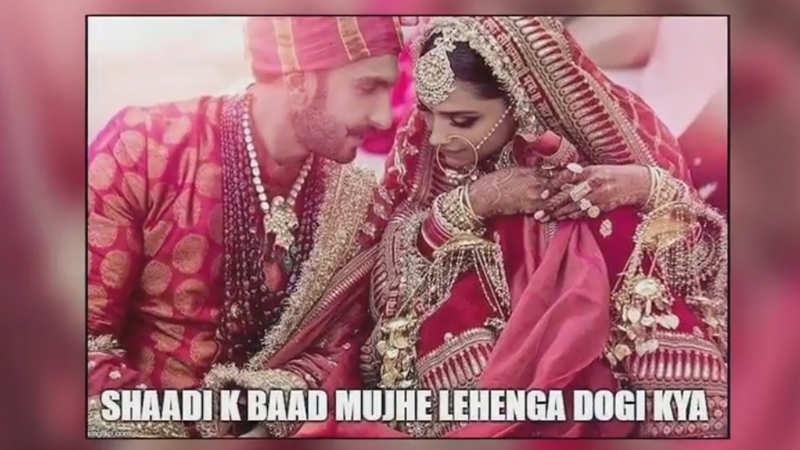 Times Of India Dp Ranveer Wedding Pics Start A Meme Fest