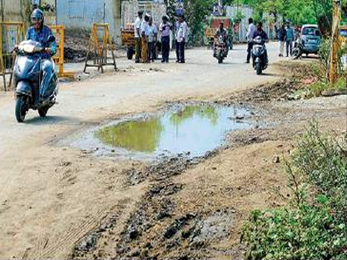 The poorly maintained Stephenson Road, Perambur, where an accident on Saturday claimed one life.