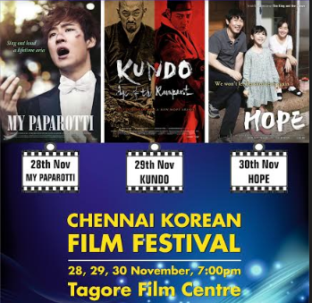 Chennai Korean Film Festival to be held from Nov 28 to 30 | Chennai News -  Times of India