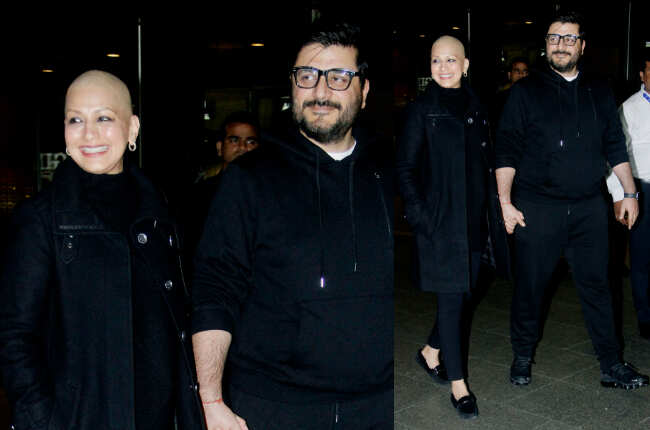 Sonali Bendre Is Bald And Beautiful Times Of India
