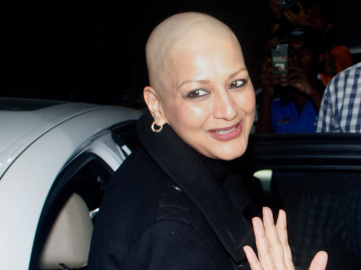 Sonali Bendre Is Bald And Beautiful Times Of India