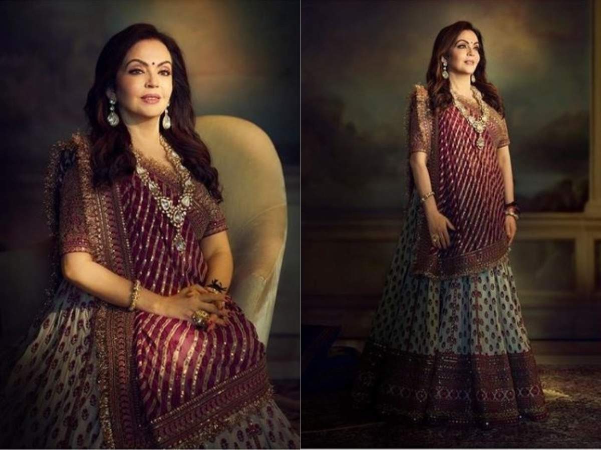 Nita ambani clearance lehenga