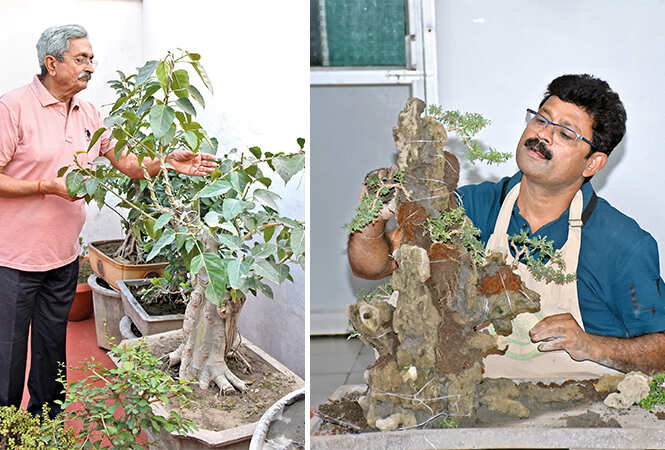 (L) KK Pathak (R) Manoj Kumar (BCCL/ Vishnu Jaiswal)
