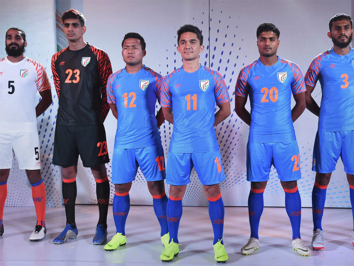 new jersey of indian football team