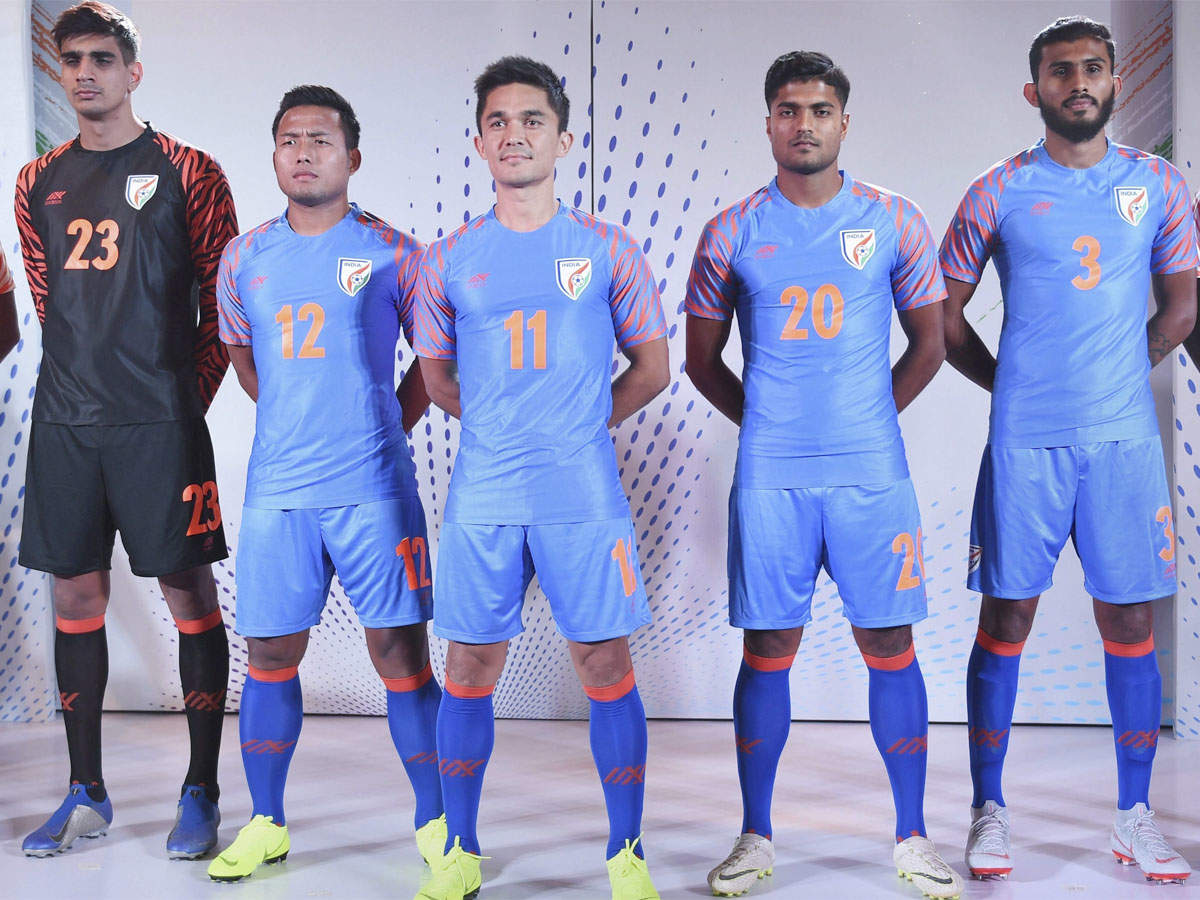 indian football team dress