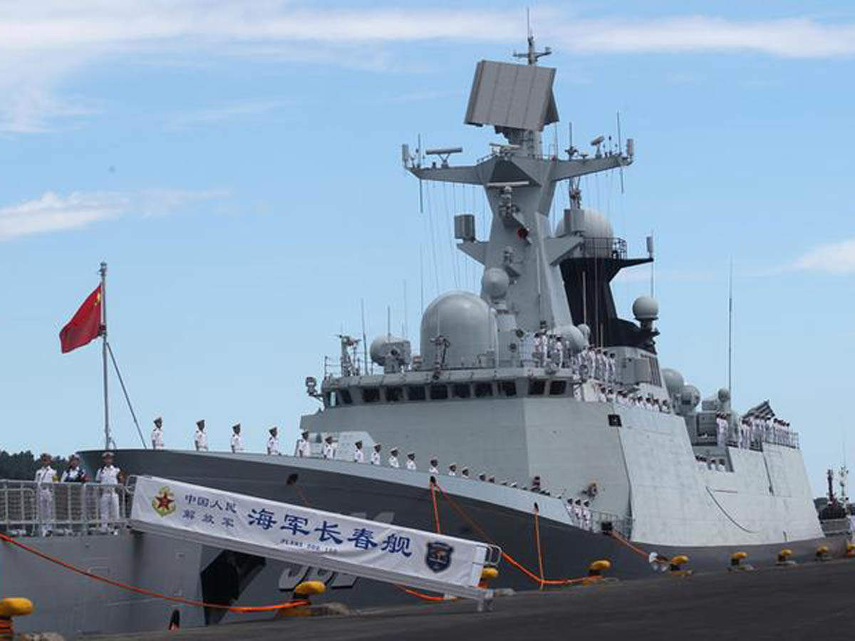 Reuters file photo of a Chinese naval ship used for representation