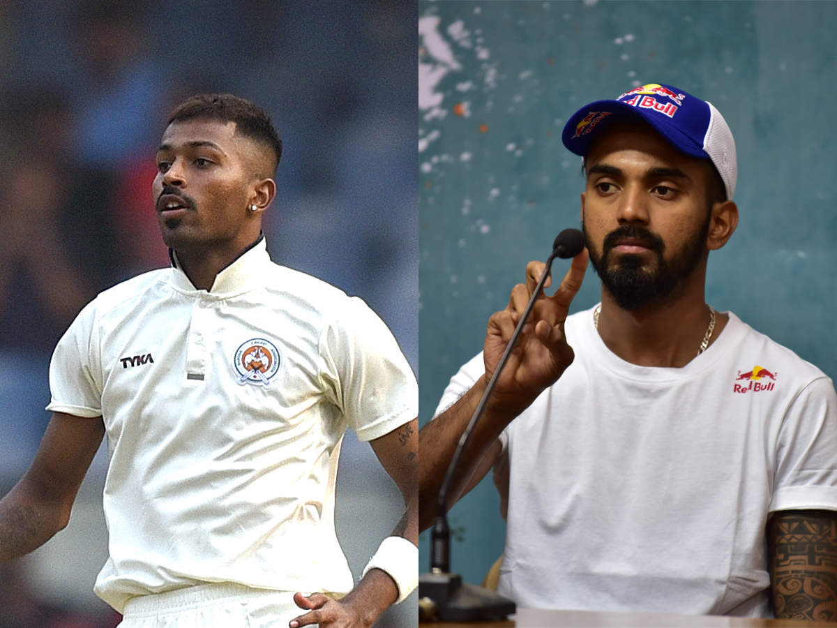 Suspended Hardik Pandya Kl Rahul To Be Sent Home Virat Kohli Condemns Comments Cricket News Times Of India