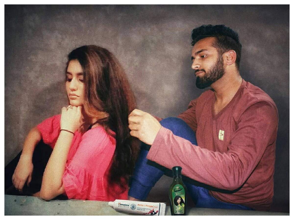 Who is this guy playing with Priya Prakash Varrier's hair? | Malayalam Movie News - Times of India Who is this guy playing with Priya Prakash Varrier's hair? | Malayalam Movie News - Times of India