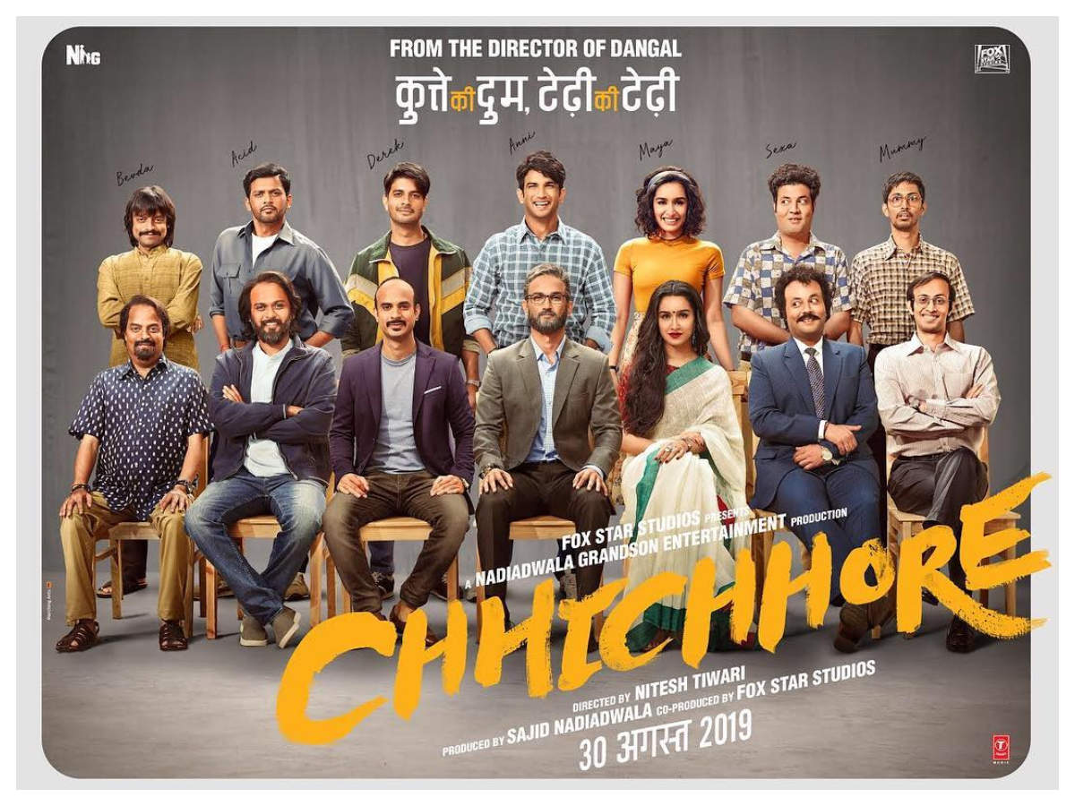 Chhichhore Nicknames Of The Characters Was Inspired From Nitesh Tiwari S College Life Hindi Movie News Times Of India
