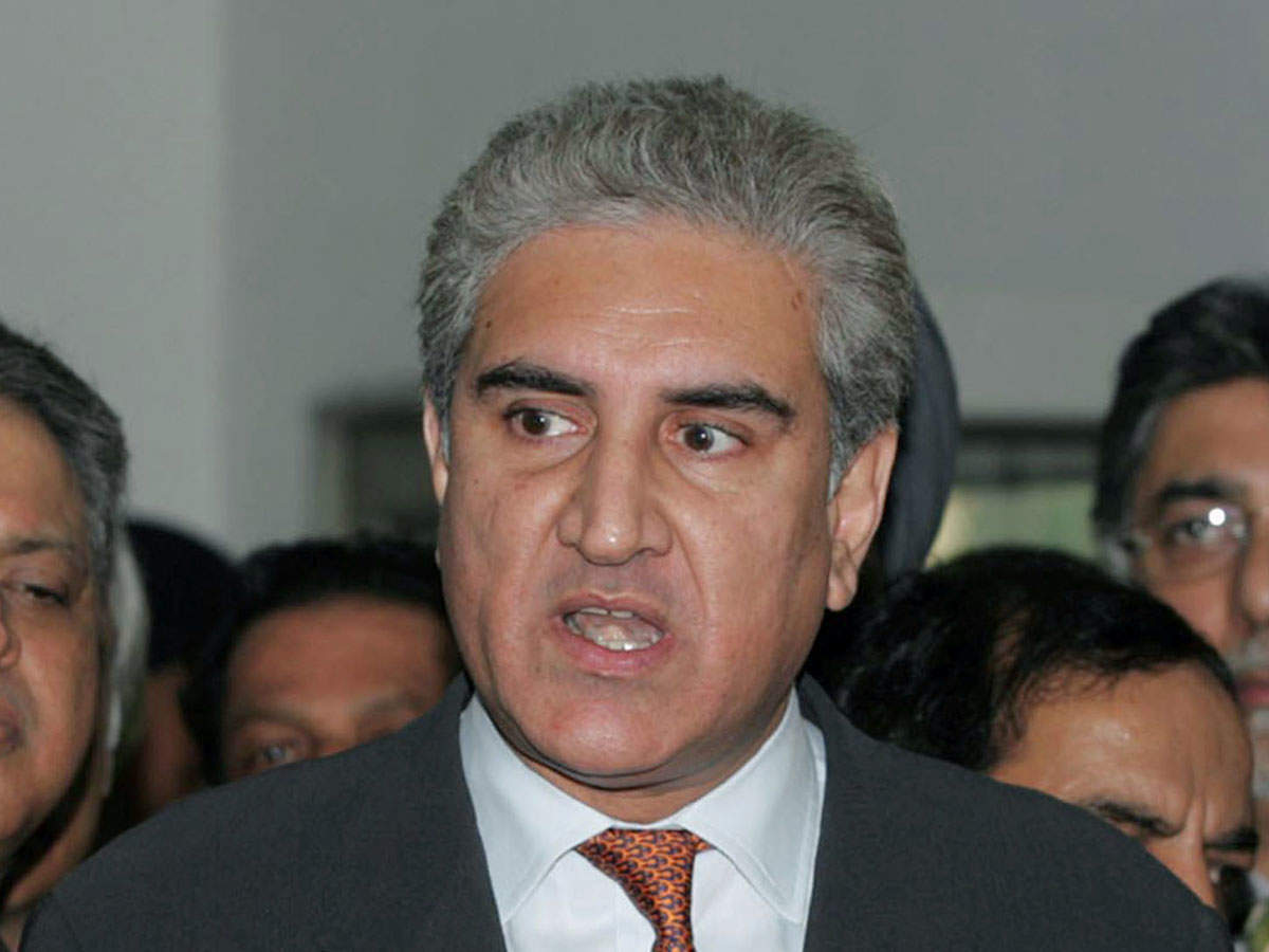 Pakistan's foreign minister SM Qureshi