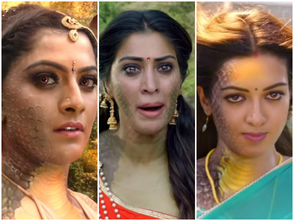 Jai Cathrine Tresa Raai Laxmi Varalakshmi Sarathkumar Starrer Neeya 2 New Trailer Released