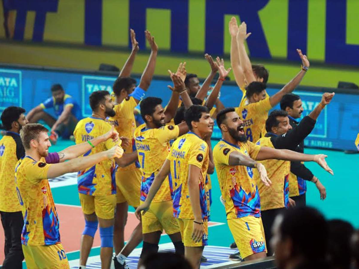 Chennai Spartans Make Pro Volleyball League Final More Sports News Times Of India