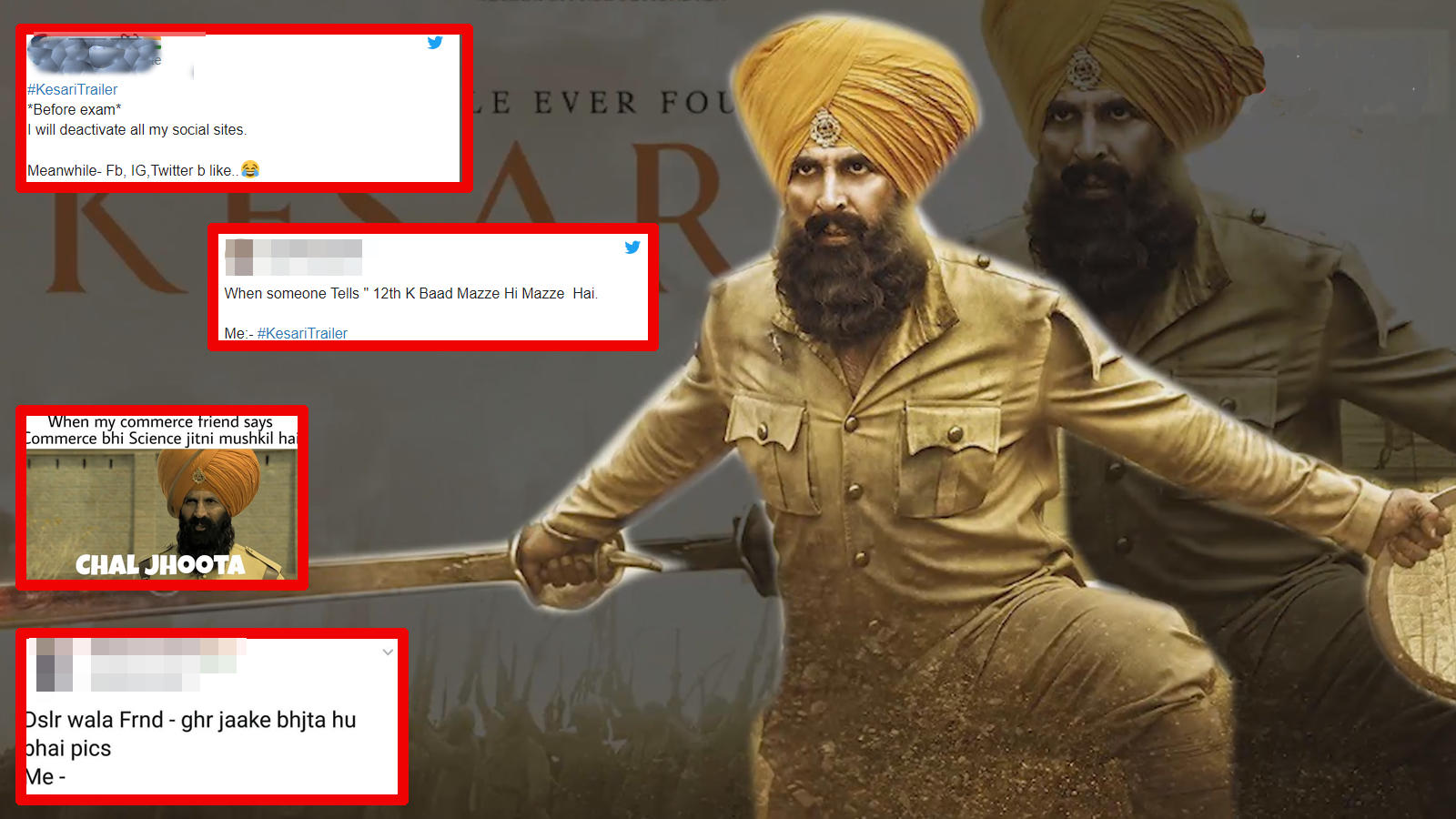 Akshay Kumar S Kesari Trailer Inspires A Hilarious Meme Fest On The Internet Hindi Movie News Bollywood Times Of India They wouldn't even know make the funniest memes in your group of friends. akshay kumar s kesari trailer inspires a hilarious meme fest on the internet