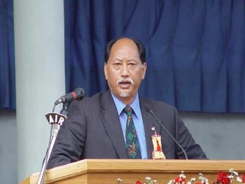File photo of Nagaland chief minister Neiphiu Rio.