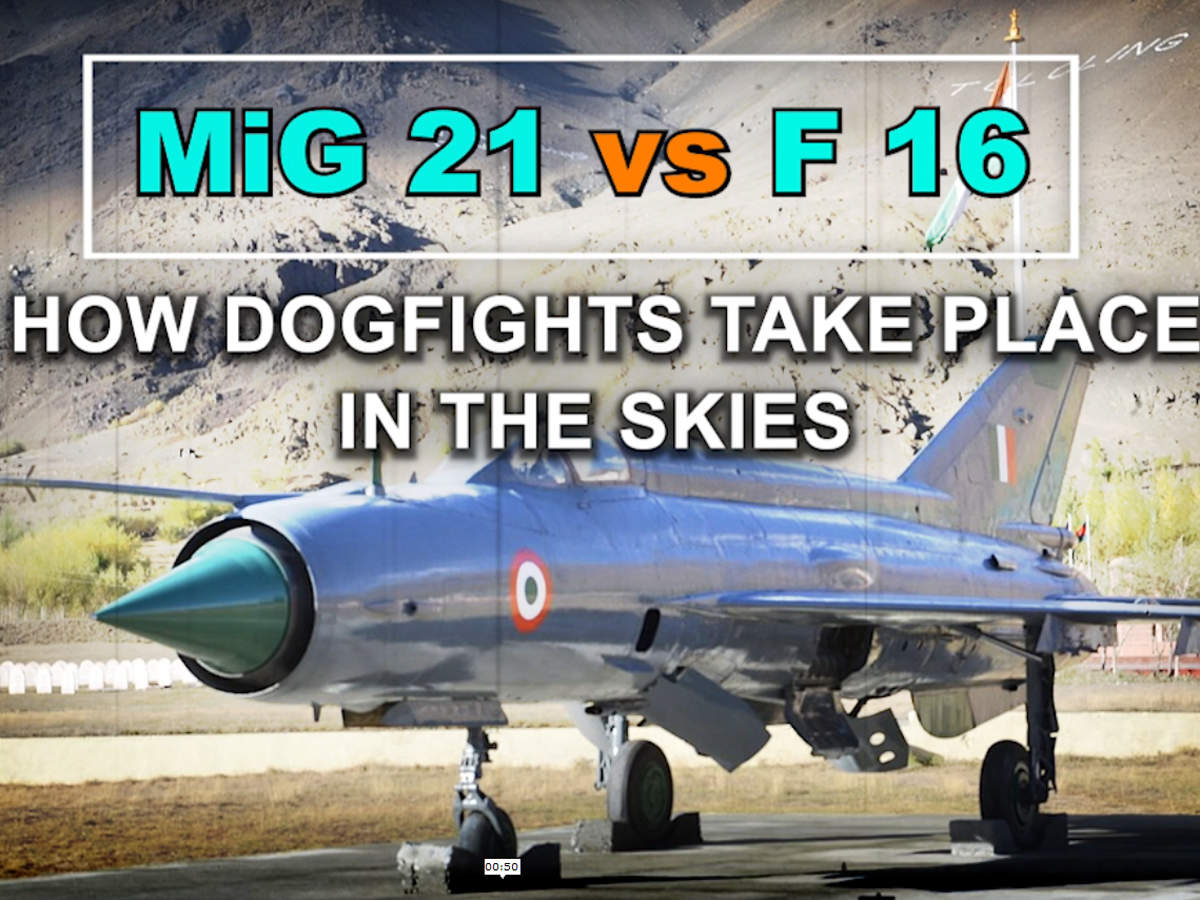 Mig 21 Vs F 16 How Dogfights Take Place In The Skies News Times Of India Videos