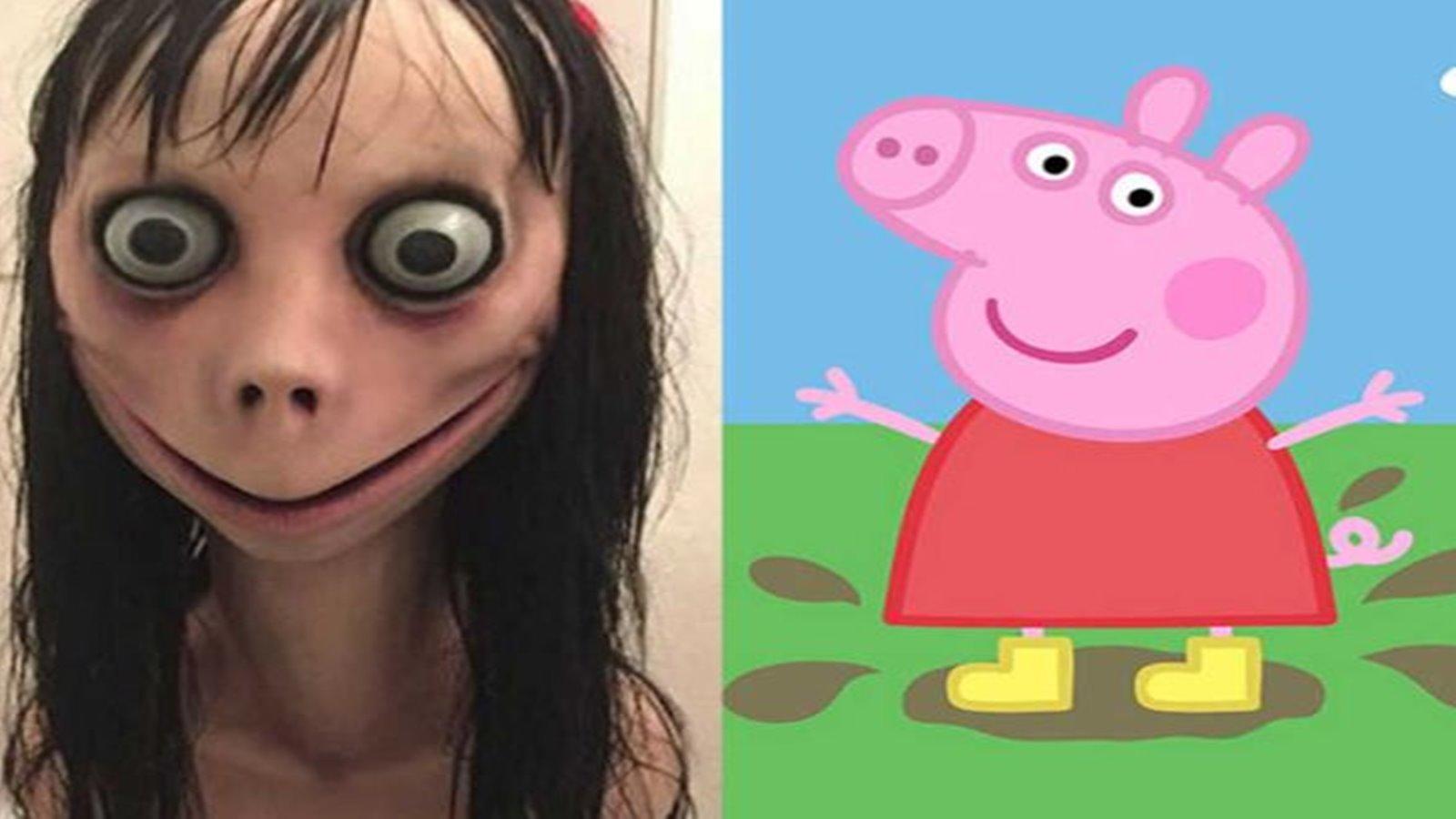 Dangerous Online Momo Challenge Hacks Peppa Pig Videos On Youtube - roblox horror stories momo