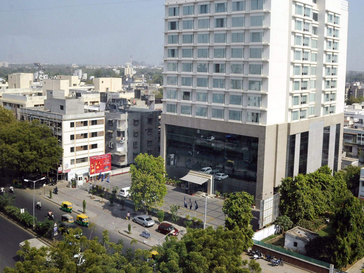 Aerial view near Ushmanpura in Ahmedabad