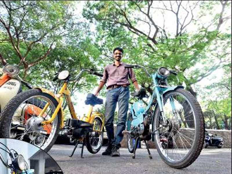 Meet The Collectors Who Are Keeping Classic Moped Alive Pune