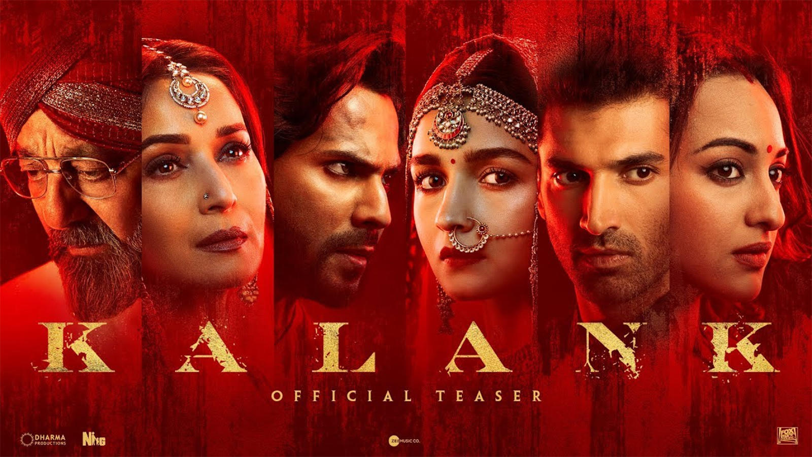 Kalank Teaser Karan Johar S Multi Starrer Epic Saga Is Going To Images, Photos, Reviews