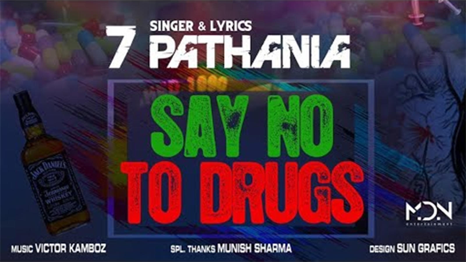 Latest Punjabi Song Say No To Drugs Sung By 7 Pathania Punjabi Video Songs Times Of India