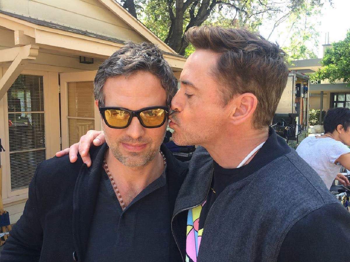 Mark Ruffalo and Robert Downey Jr