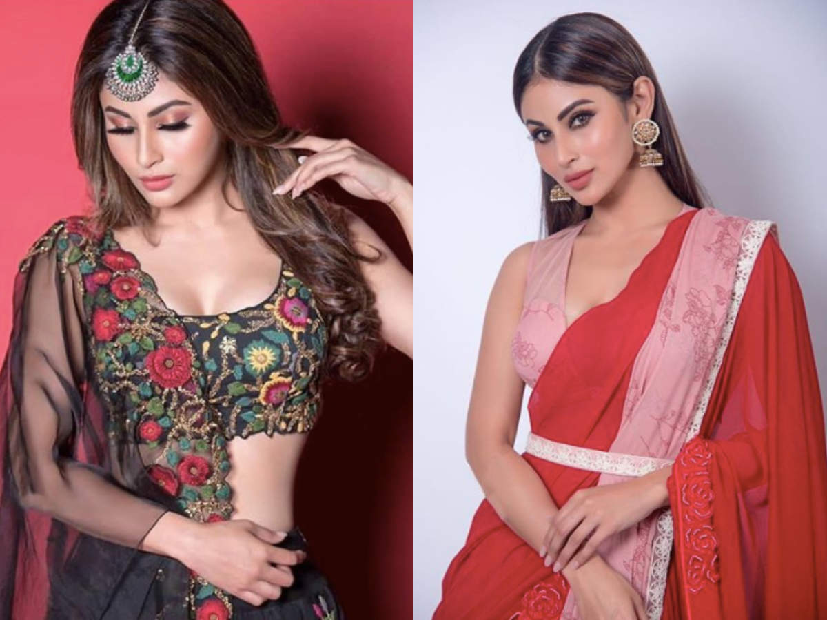 HOT! You can't miss Mouni Roy's desi style - Times of India