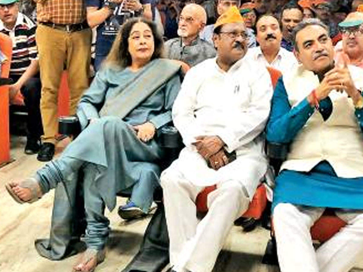 The three contenders for the BJP ticket from the Chandigarh LS seat