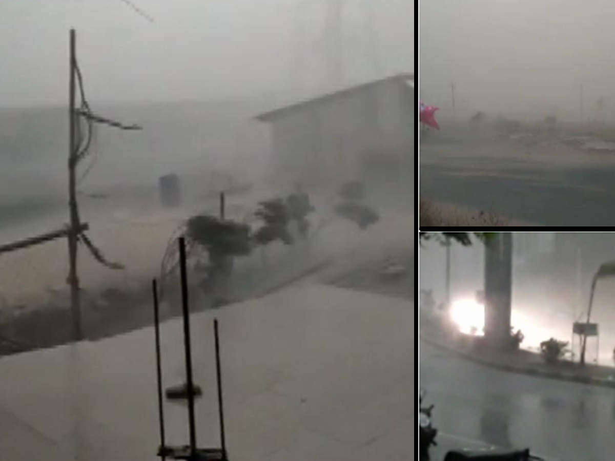 Dust storm and rains in several parts of Rajasthan left 10 persons dead, a senior official said on Wednesday (ANI Photo)
