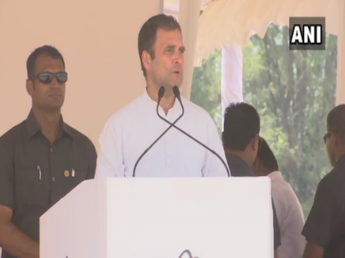 Not here to make false promises committed to solvingproblems Rahul Gandhi