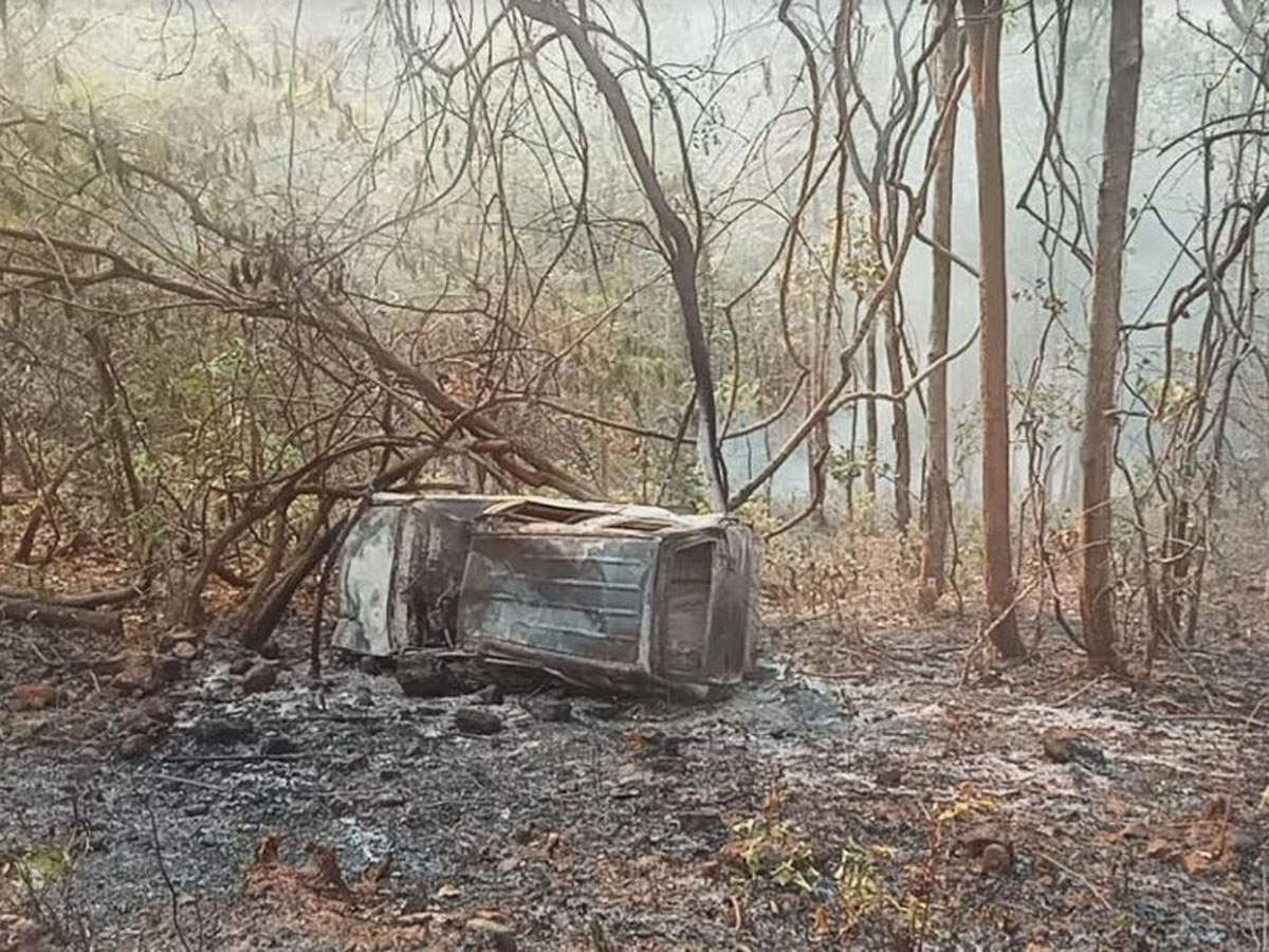Maoists gun down polling party official, torch vehicles in Odisha