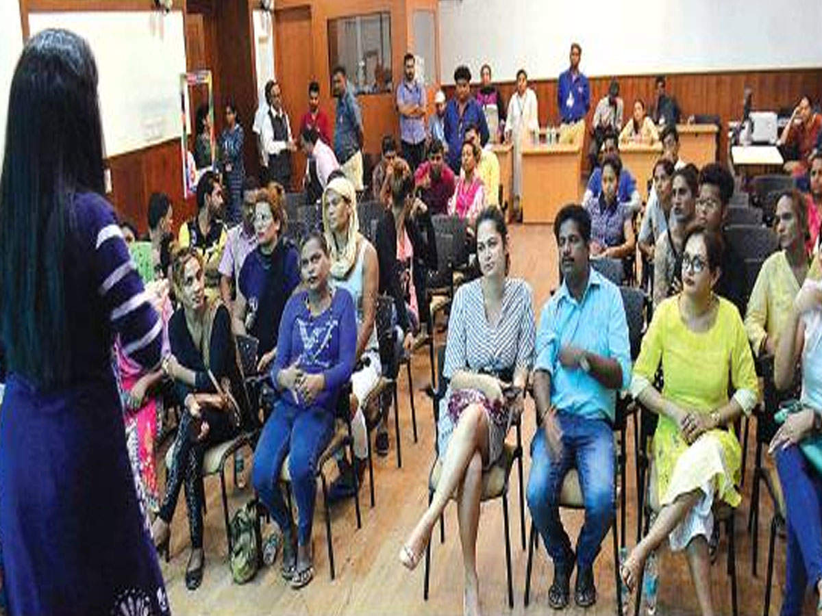 At the special training session on Wednesday for transgenders, participants questioned organisers about the point of the session when in reality the process for a trans person to register to vote was tedious.