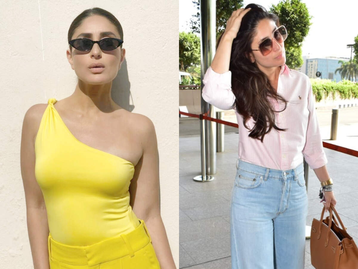 Image result for kareena kapoor YELLOW DRESS MICRO SUNGLASSES instagram