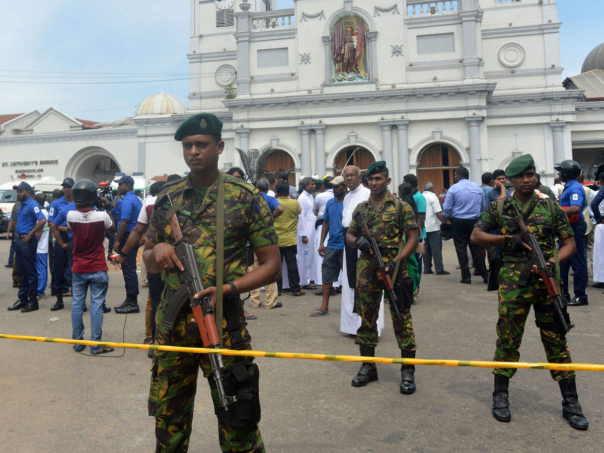 Bomb Blasts In Sri Lanka Today 156 Killed Including 35