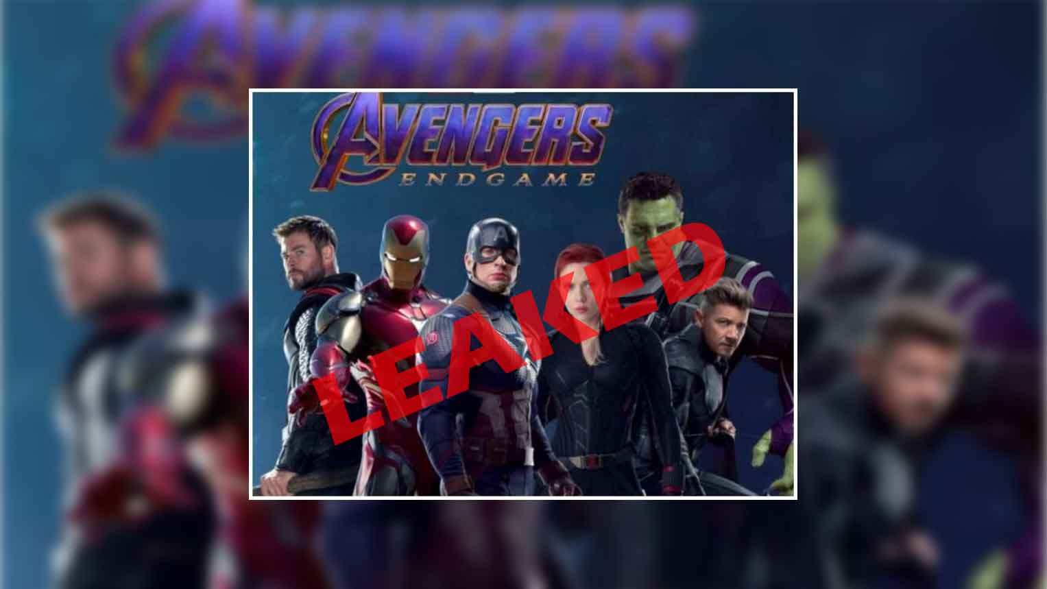 Avengers Endgame Leaked Online Hours Before Us Release