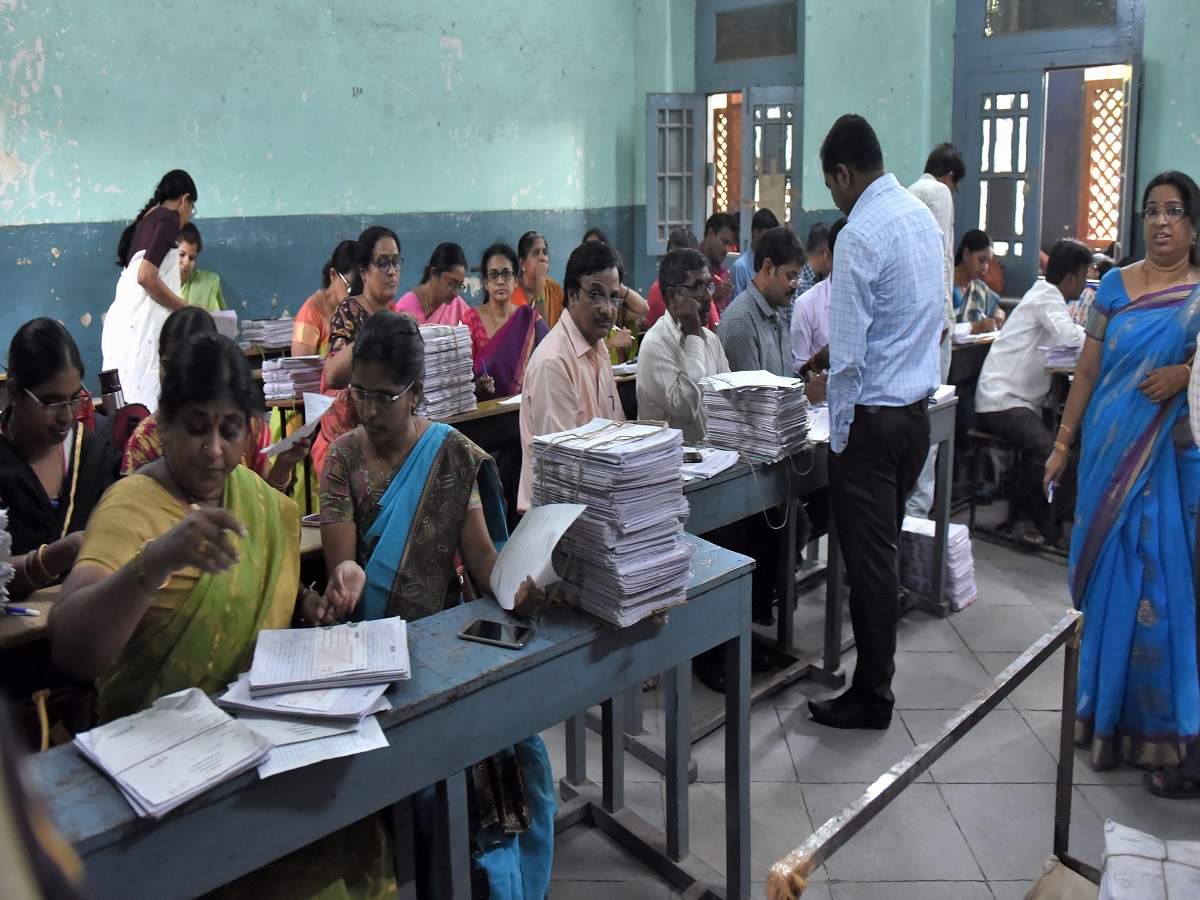 Teachers start re-evaluation process at Telangana State Board of Intermediate Education (File Photo)