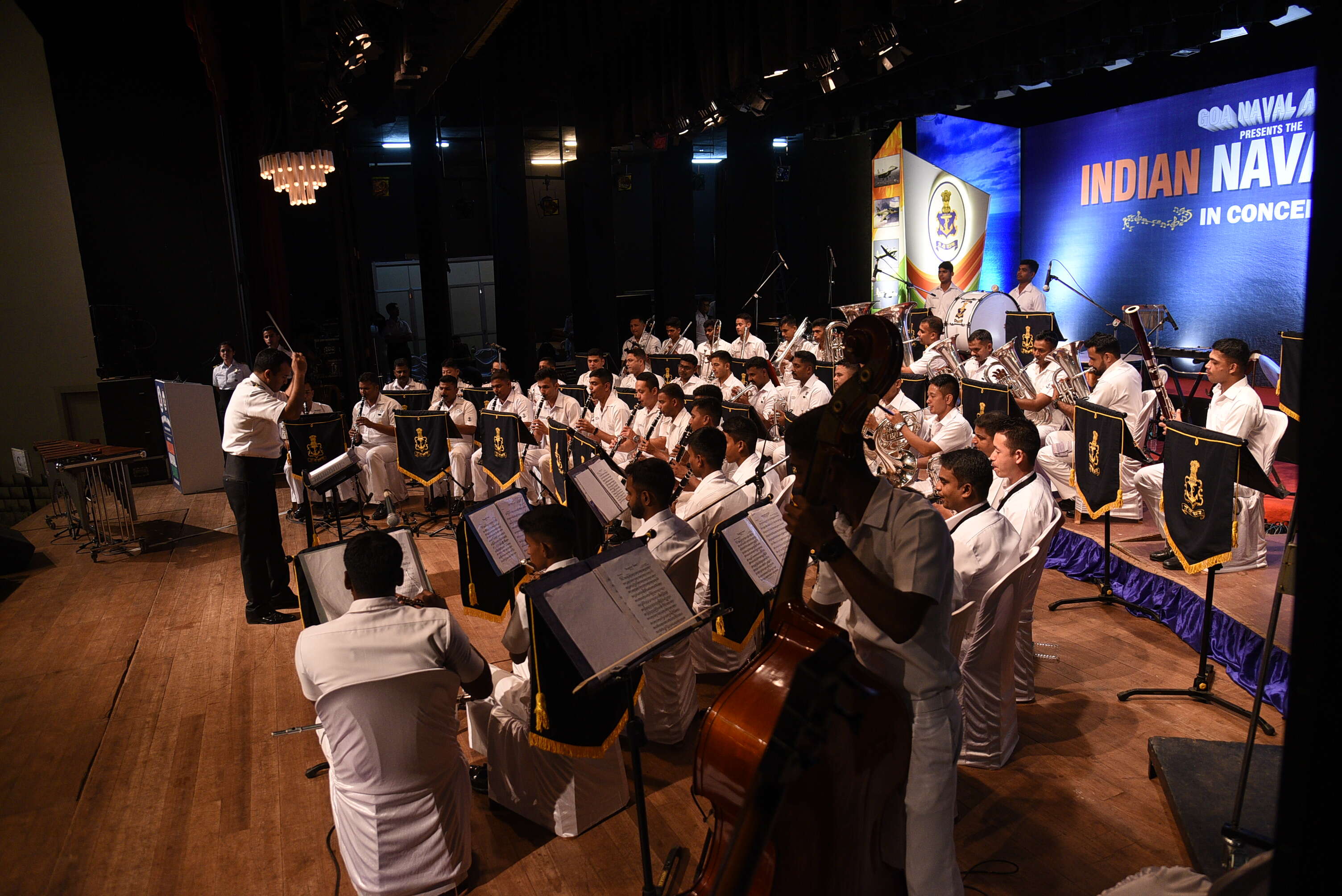 Indian Naval Band Leaves Goa Audience Spellbound Events Movie News Times Of India
