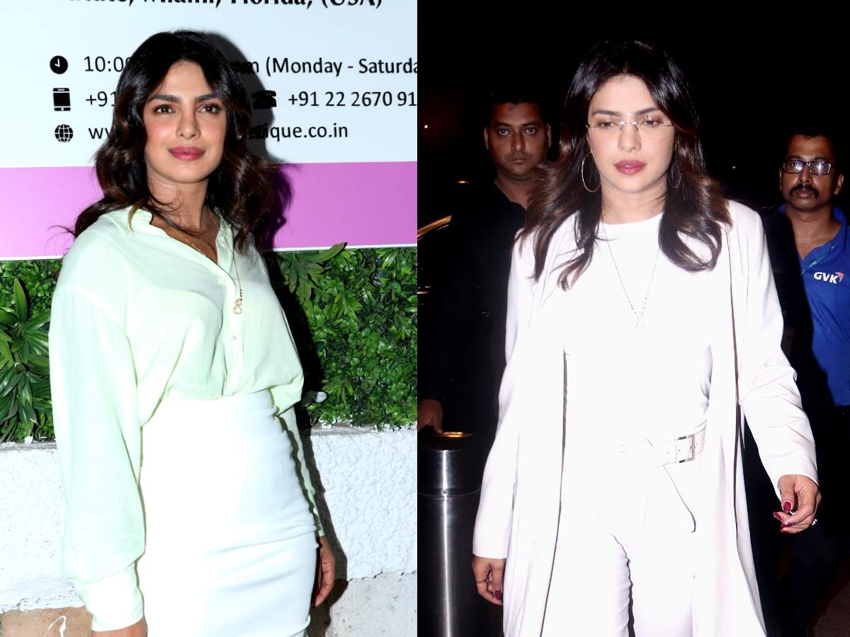 Priyanka Chopra Wears Two Stunning Outfits In Less Than 24 Hours